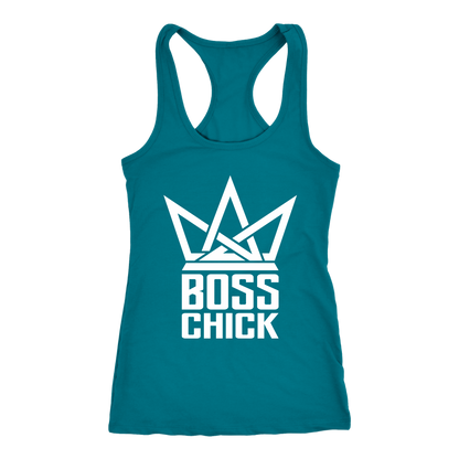 BOSS CHICK RACERBACK TANK