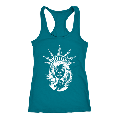 LISTEN TO THE QUEEN RACERBACK TANK