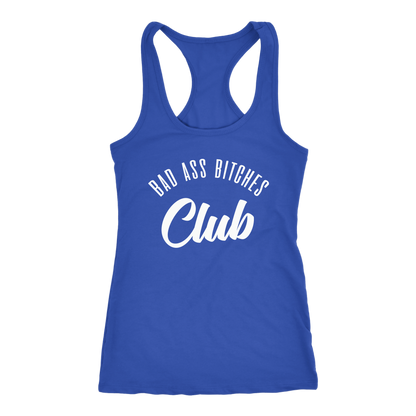 BAD ASS BITCHES CLUB RACERBACK TANK