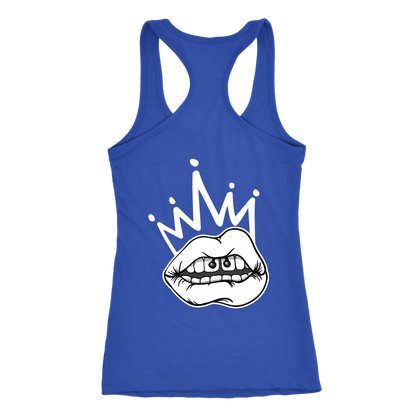 QUEEN BITCH TATTOO TYPE RACERBACK TANK