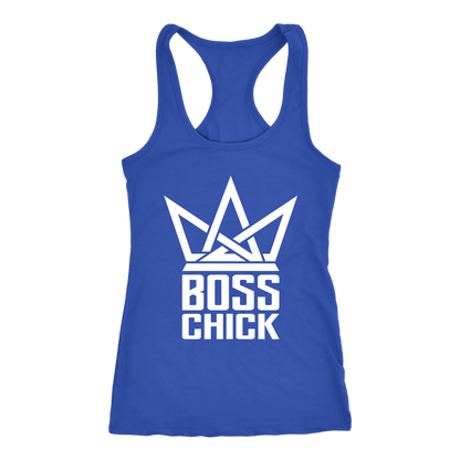 BOSS CHICK RACERBACK TANK