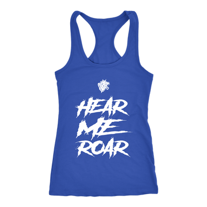 HEAR ME ROAR RACERBACK TANK