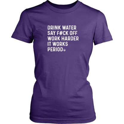 SAY F*CK OFF WOMENS TSHIRT