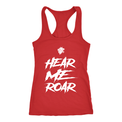 HEAR ME ROAR RACERBACK TANK