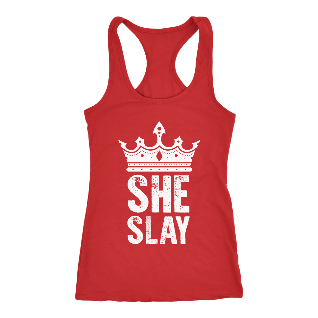 SHE SLAY RACERBACK TANK