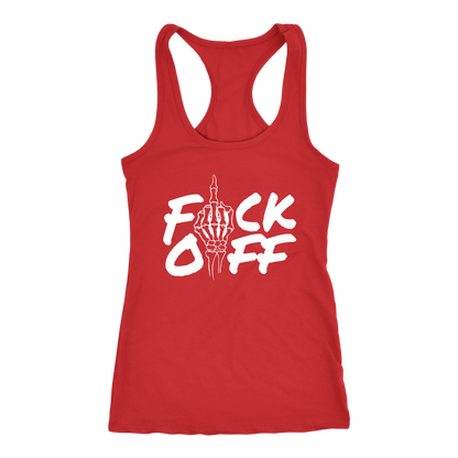 F*CK OFF RACERBACK TANK