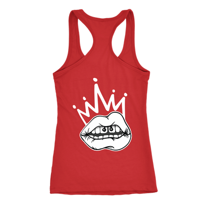 QUEEN BITCH TATTOO TYPE RACERBACK TANK
