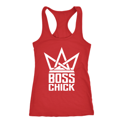 BOSS CHICK RACERBACK TANK