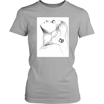 QB CLASSY PORTRAIT WOMENS TSHIRT