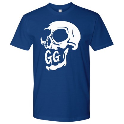 GRUMPY GUY CREEPY SKULL TSHIRT