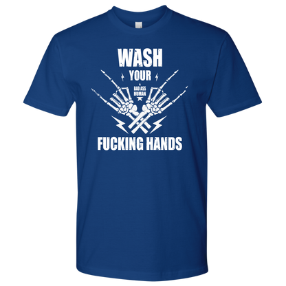 WASH YOUR ROCK HANDS TSHIRT