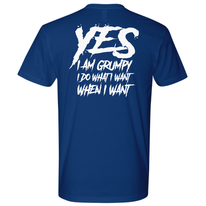 YES I AM GRUMPY TSHIRT