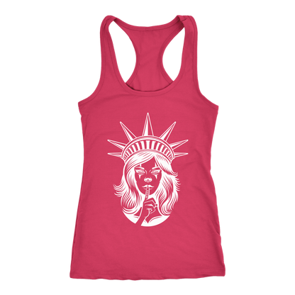 LISTEN TO THE QUEEN RACERBACK TANK
