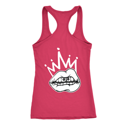 QUEEN BITCH TATTOO TYPE RACERBACK TANK