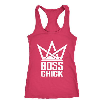 BOSS CHICK RACERBACK TANK