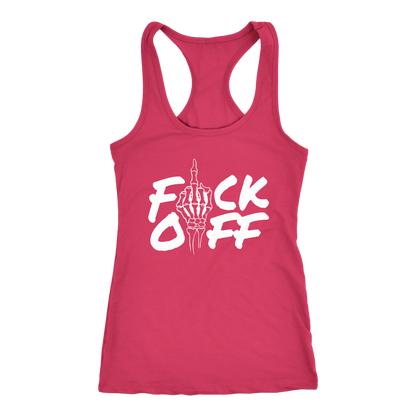 F*CK OFF RACERBACK TANK