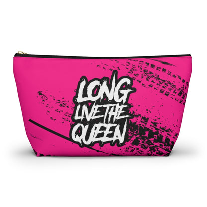 LONG LIVE THE QUEEN Accessory Pouch w T-bottom