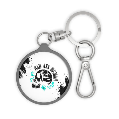 BAD ASS HUMAN SKULL Key Fob