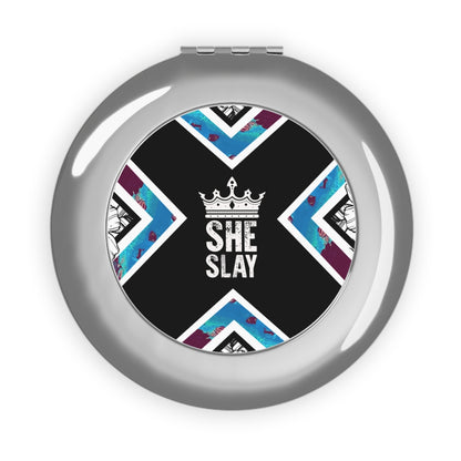SHE SLAY Compact Travel Mirror