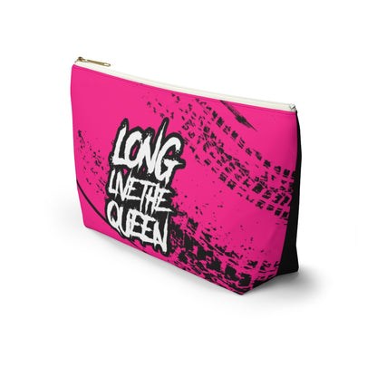 LONG LIVE THE QUEEN Accessory Pouch w T-bottom