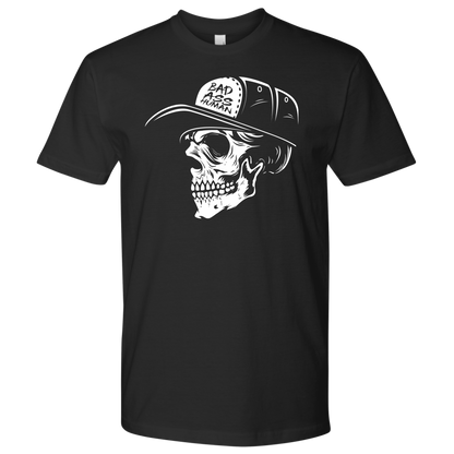 BAD ASS HUMAN SKULLCAP TSHIRT