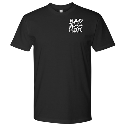 BAD ASS HUMAN SKULL ROCK TSHIRT