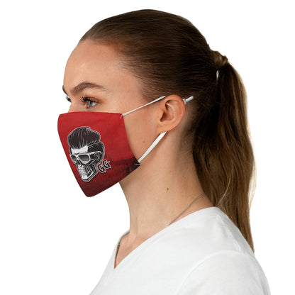 GRUMPY GLASSES Fabric Face Mask