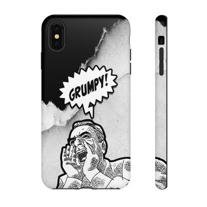 GRUMPY SCREAM Tough Phone Case