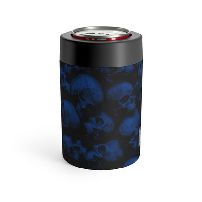 GRUMPY ASS GUYS CLUB BLUE SKULL Can Holder