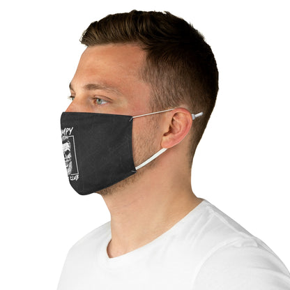 GRUMPY GUYS CLUB SKULL Fabric Face Mask