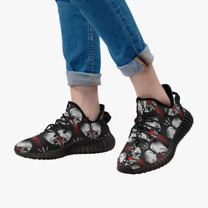 CREATE DESTROY Trendy Mesh Knit Sneakers