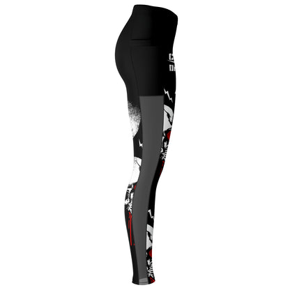 CREATE DESTROY Mesh Pocket Leggings