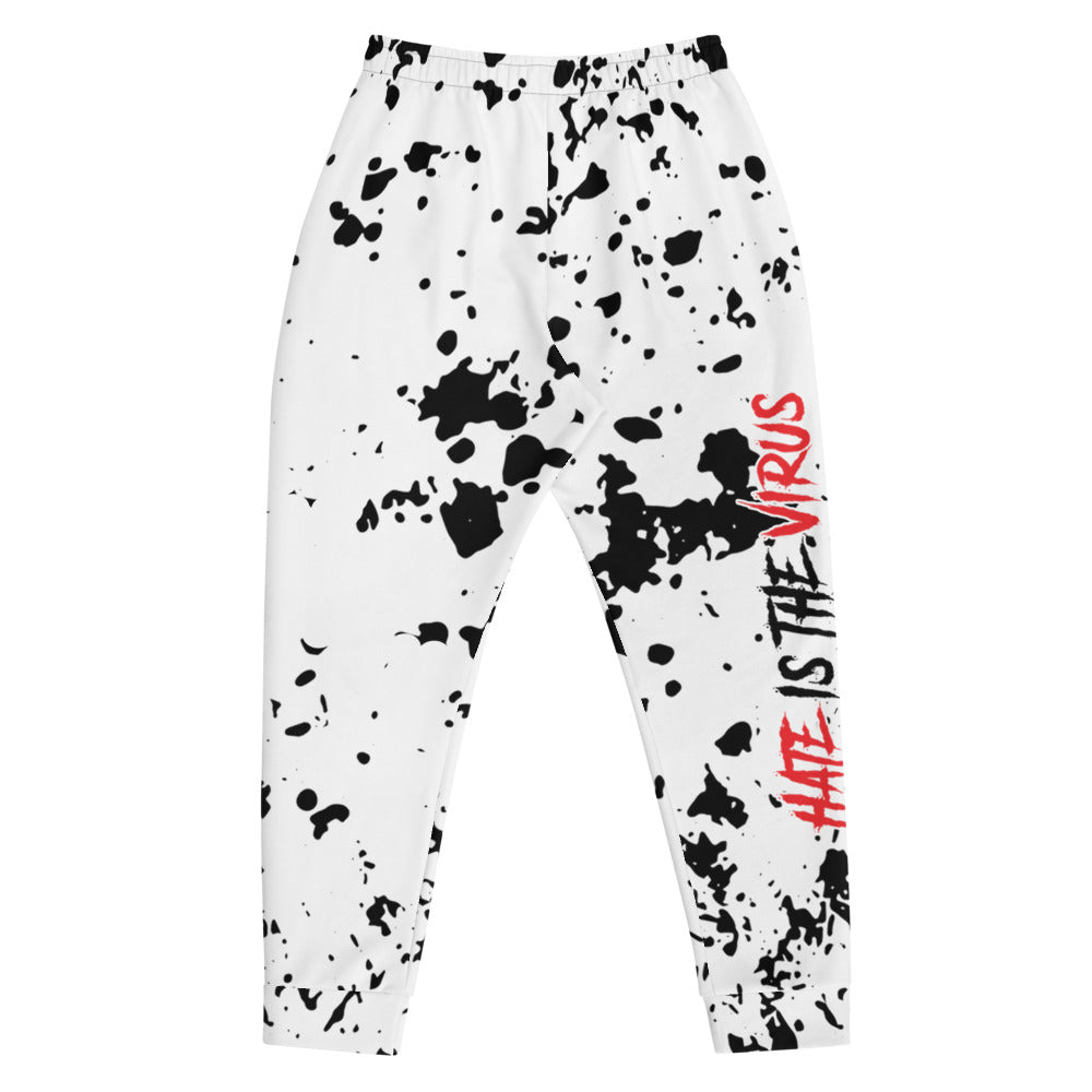 HATE IS THE VIRUS Men's Joggers