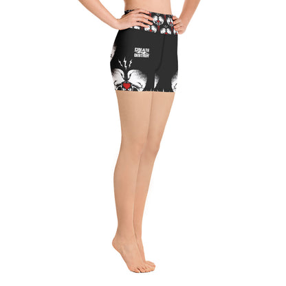 CREATE DESTROY Yoga Shorts