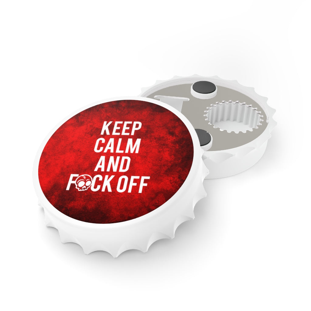 KEEP CALM AND F*CK OFF Bottle Opener
