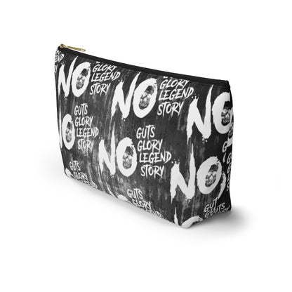 NO GUTS NO GLORY Accessory Pouch w T-bottom