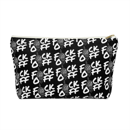 F*CK OFF Accessory Pouch w T-bottom
