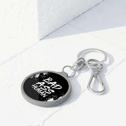 BAD ASS HUMAN OG Key Fob
