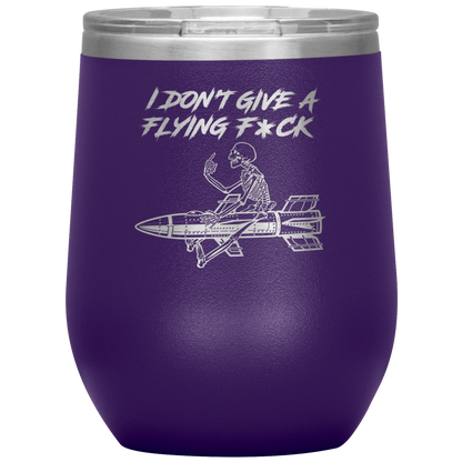 FLYING F*CK WINE TUMBLER