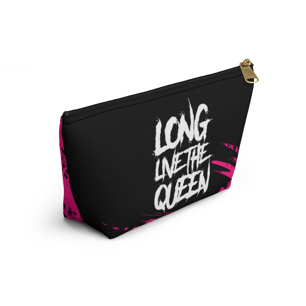 LONG LIVE THE QUEEN Accessory Pouch w T-bottom