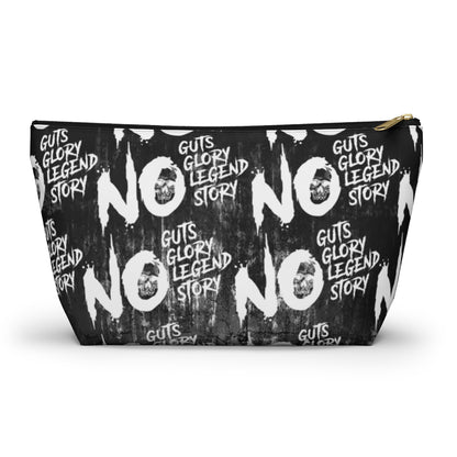 NO GUTS NO GLORY Accessory Pouch w T-bottom