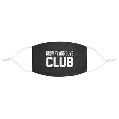 GRUMPY ASS GUYS CLUB Fabric Face Mask