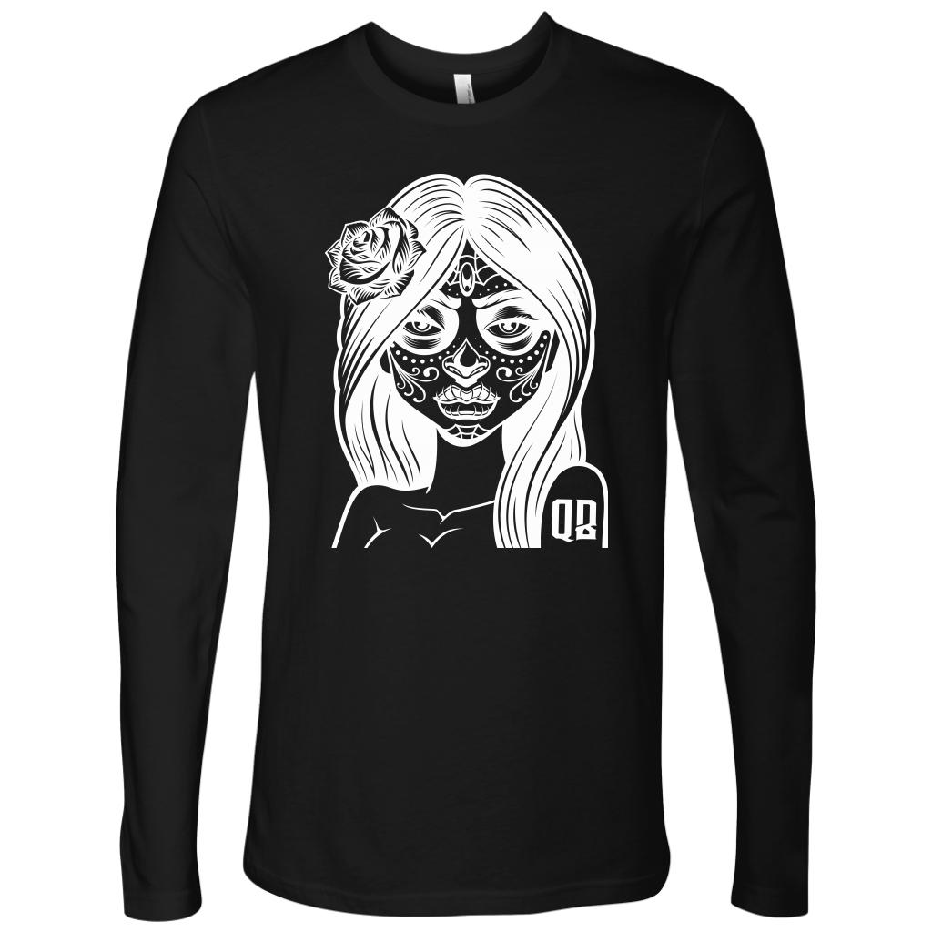 QB CLASSY DAY OF THE DEAD LONG SLEEVE