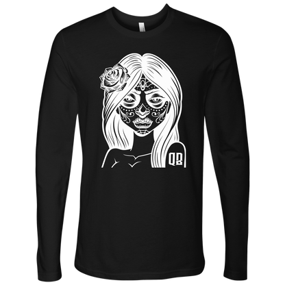 QB CLASSY DAY OF THE DEAD LONG SLEEVE