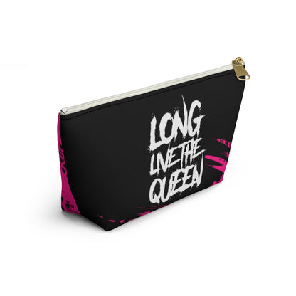 LONG LIVE THE QUEEN Accessory Pouch w T-bottom