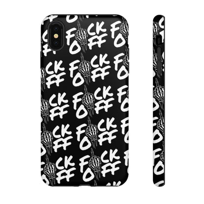 F*CK OFF BLACK Tough Case