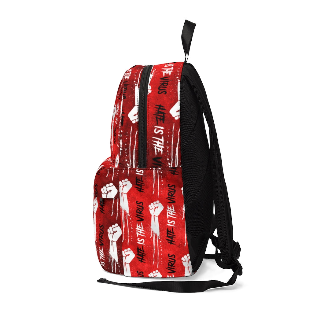 HATE IS THE VIRUS Classic Backpack