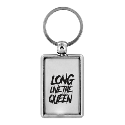 LONG LIVE THE QUEEN SAYING KEYCHAIN