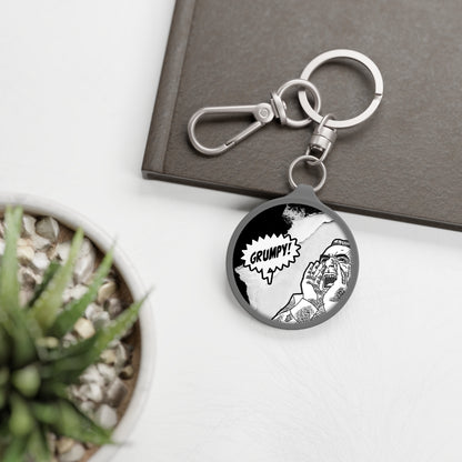 GRUMPY SCREAM Key Fob