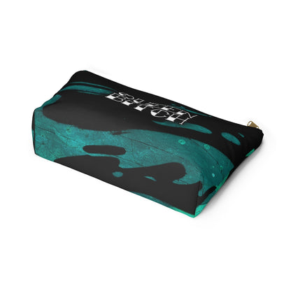 QUEEN BITCH TATTOO TITLE GRAFFITI Accessory Pouch